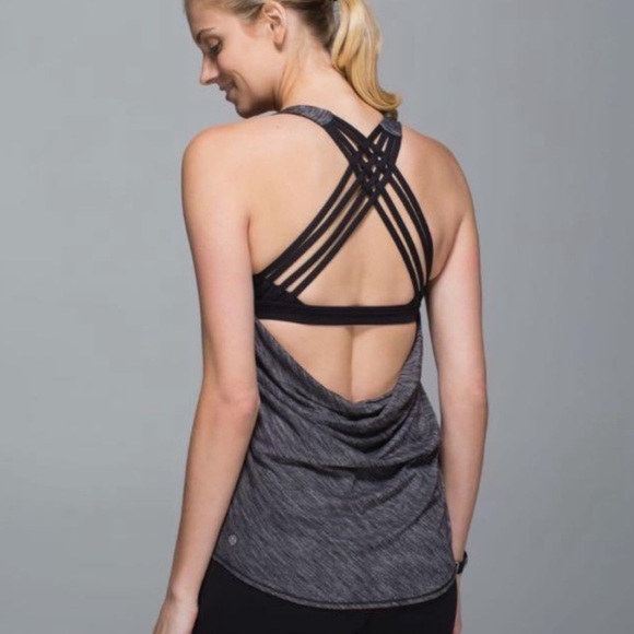 lululemon athletica Tops - Lululemon Free to Be Wild Tank Built In Sports Bra 8